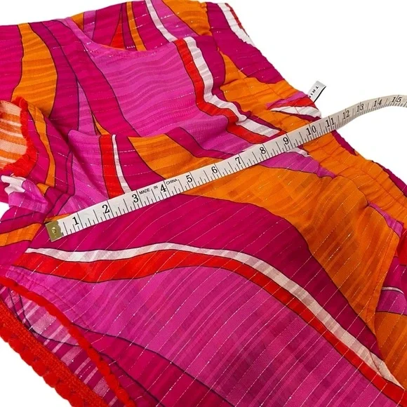 Trina Turk multicolor summer shorts size S New